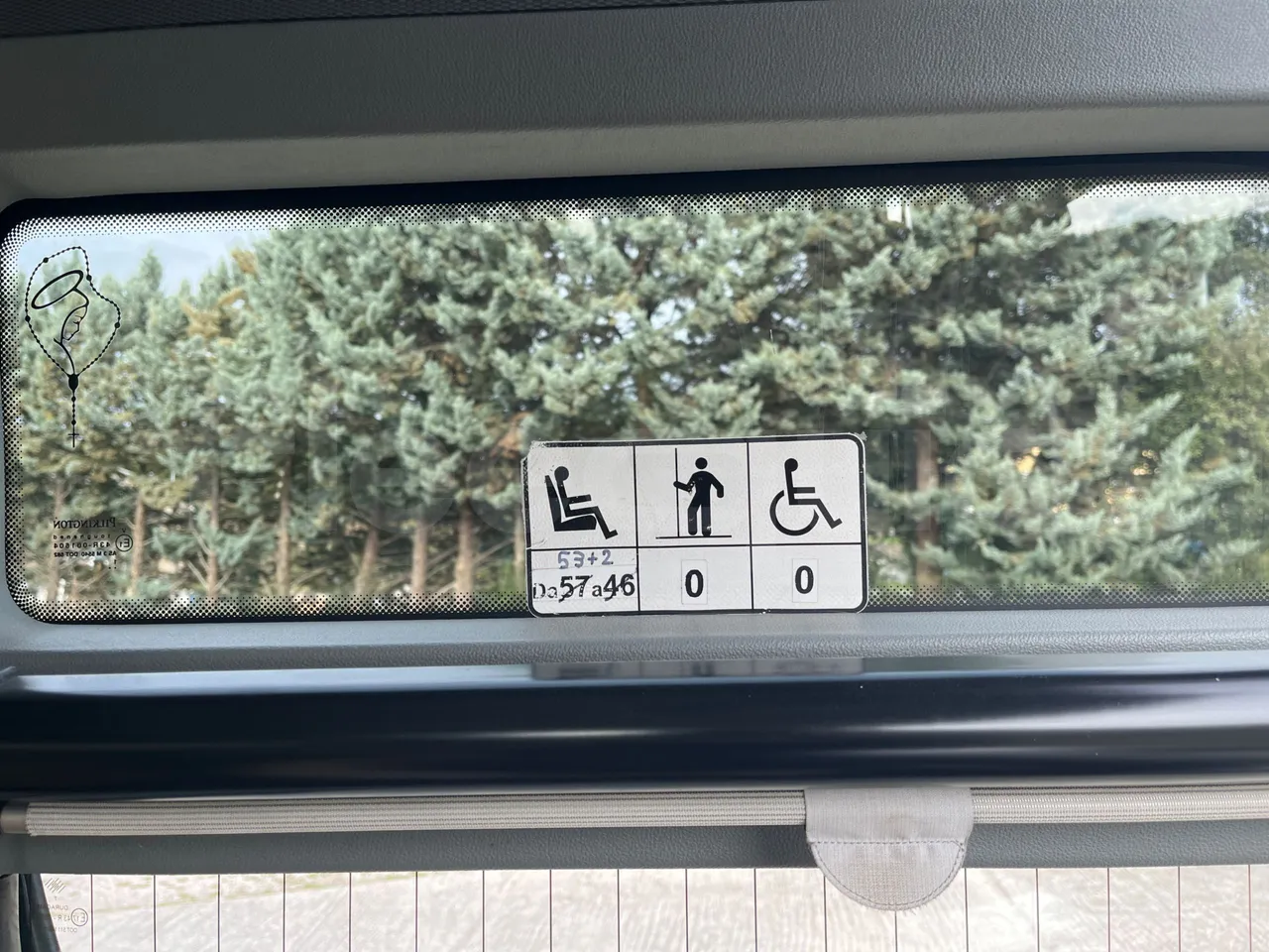 Mercedes-Benz Travego   Travego RHD M - Euro 5 - 315 kW - 13 mt - seat plate photo