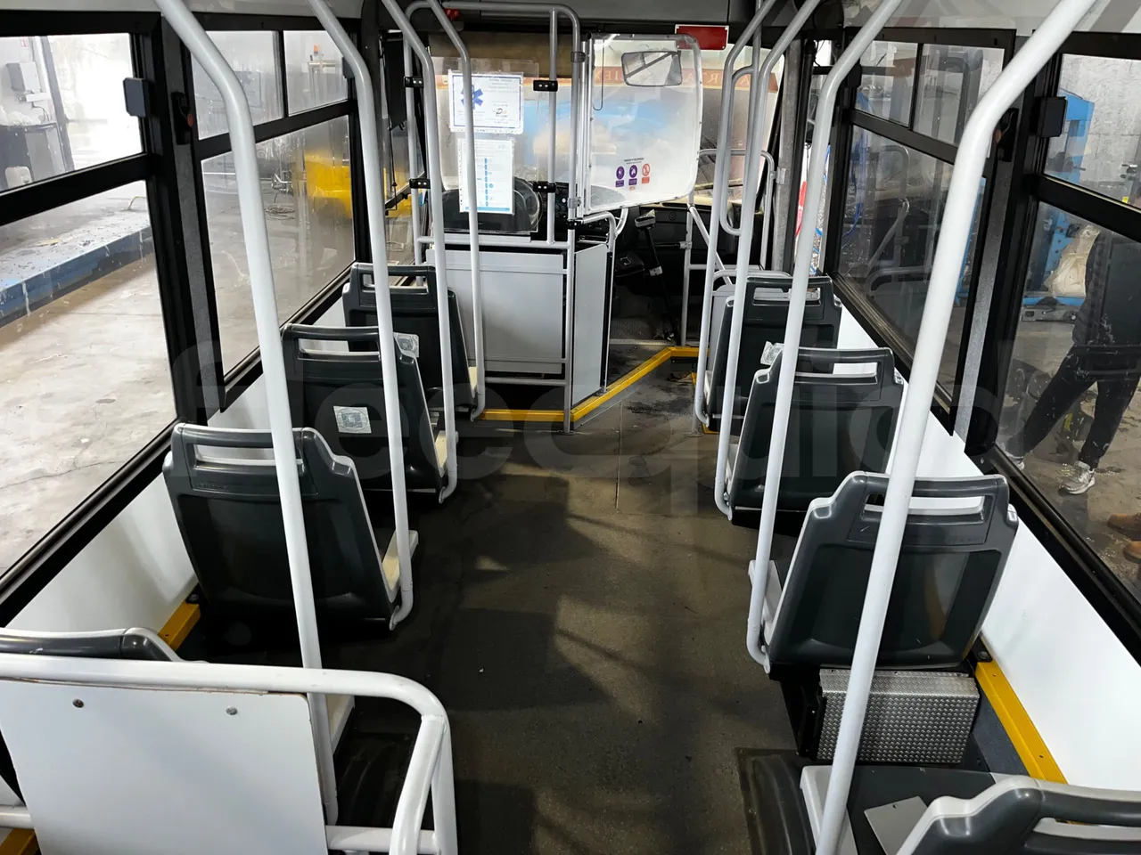 Iveco Cacciamali 65CNG/70 - EUR3 - 78kW - 6.770m - forward view all seats last row height