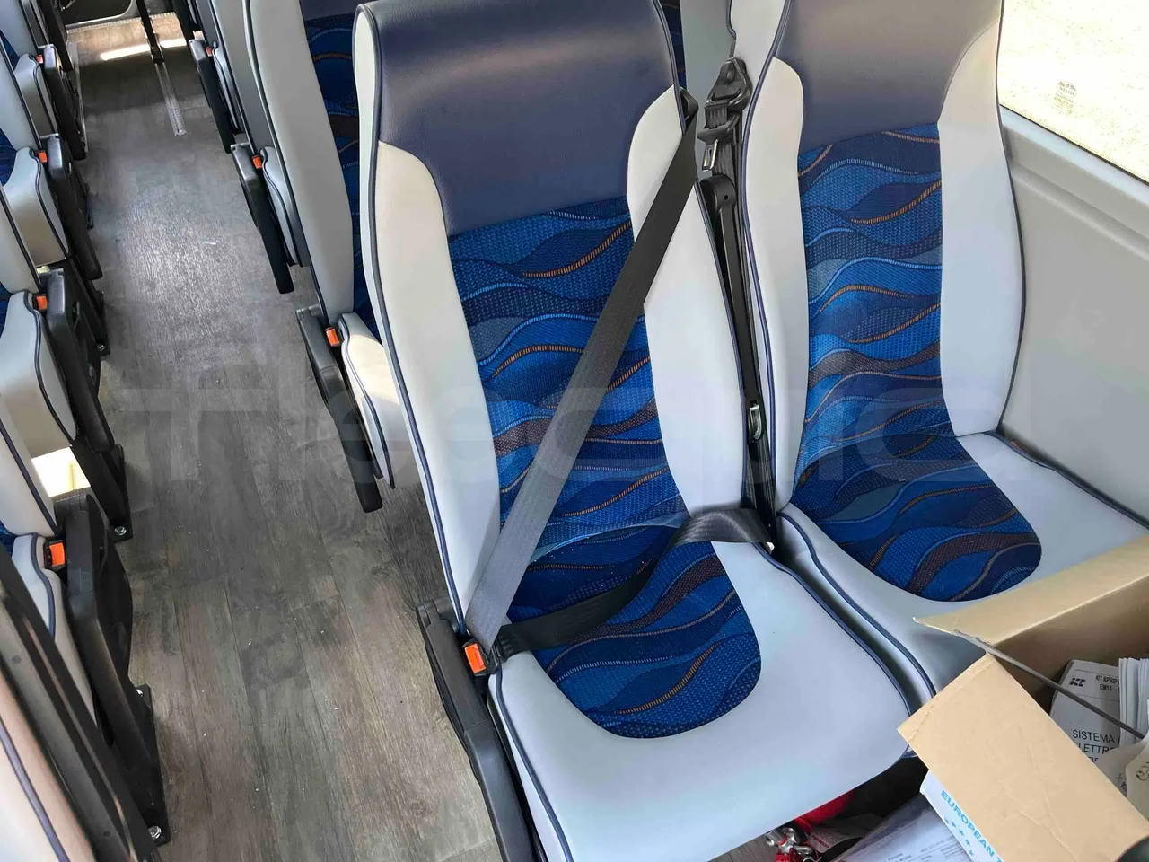 Iveco Daily - central seat safety belt