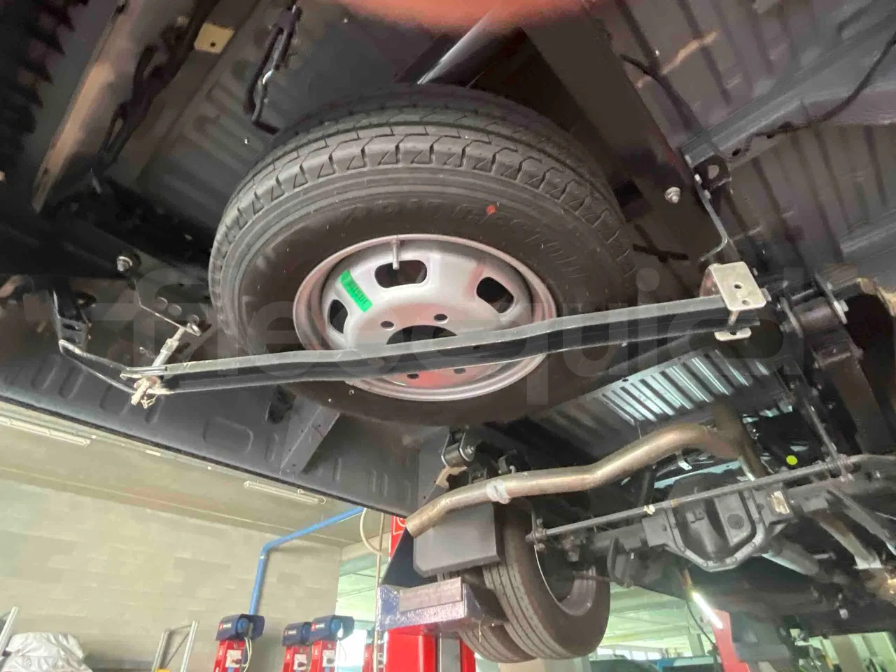 Iveco Daily - spare wheel