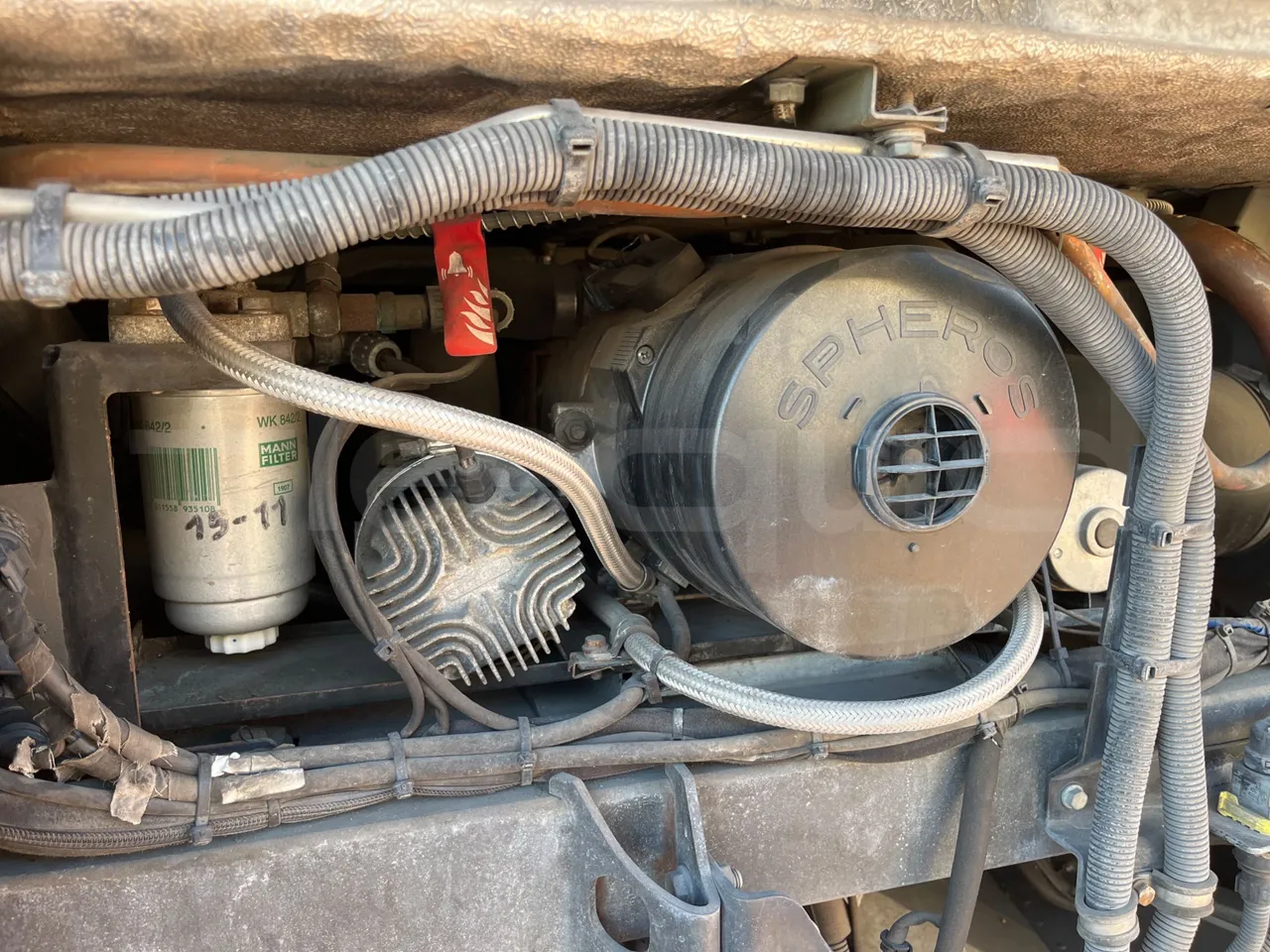 Mercedes-Benz Tourismo 632 02 - Euro6 - 315kW - 12.960mt - preheater webasto photo