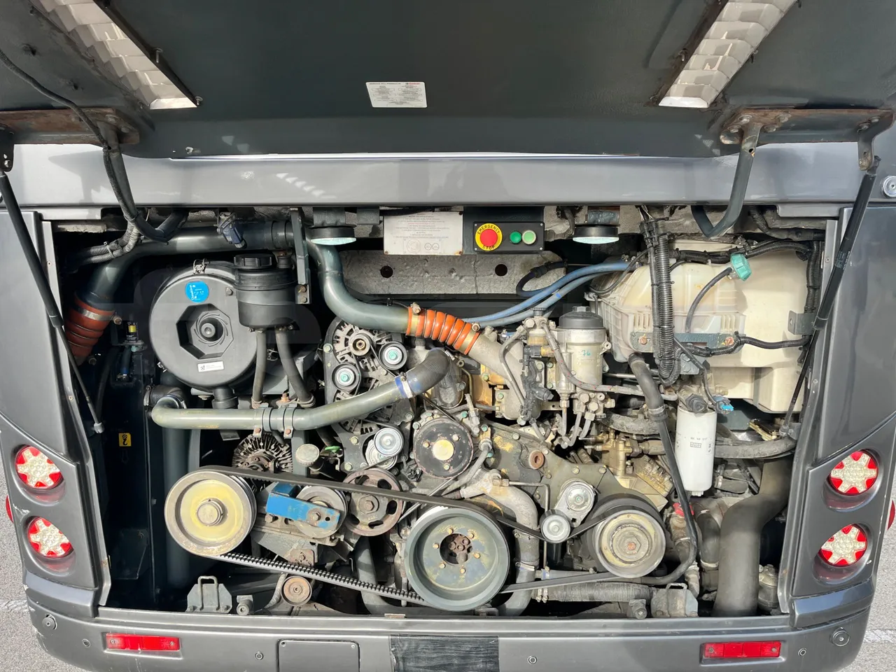 Temsa MD9 A A4F 3 - Euro6 - 213kW - 9.380mt - rear hatch open