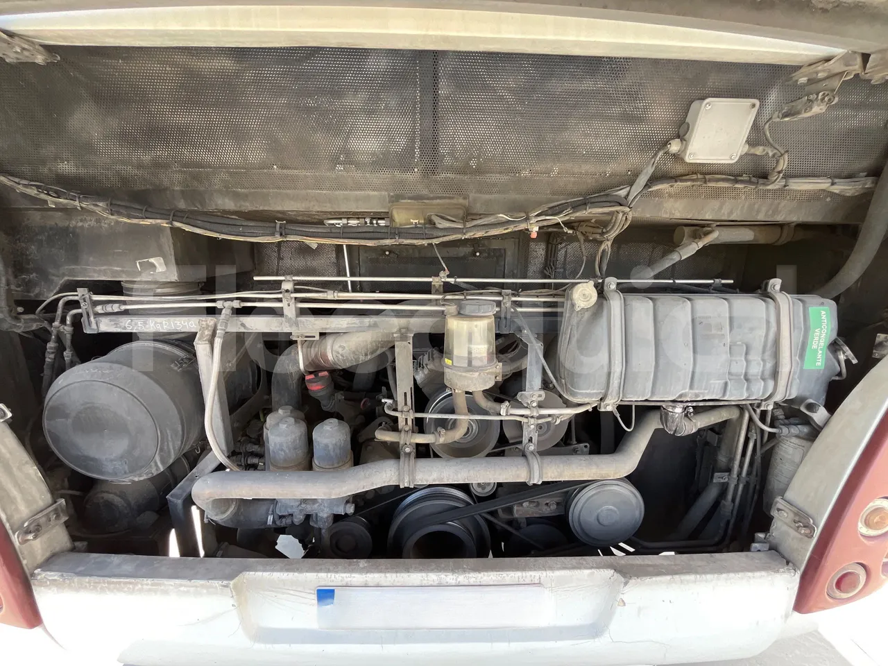 Mercedes-Benz OC 500 RF HTAE06-A4GC10/ Euro 3 - 260 Kw - 12.975 Mt - rear hatch open