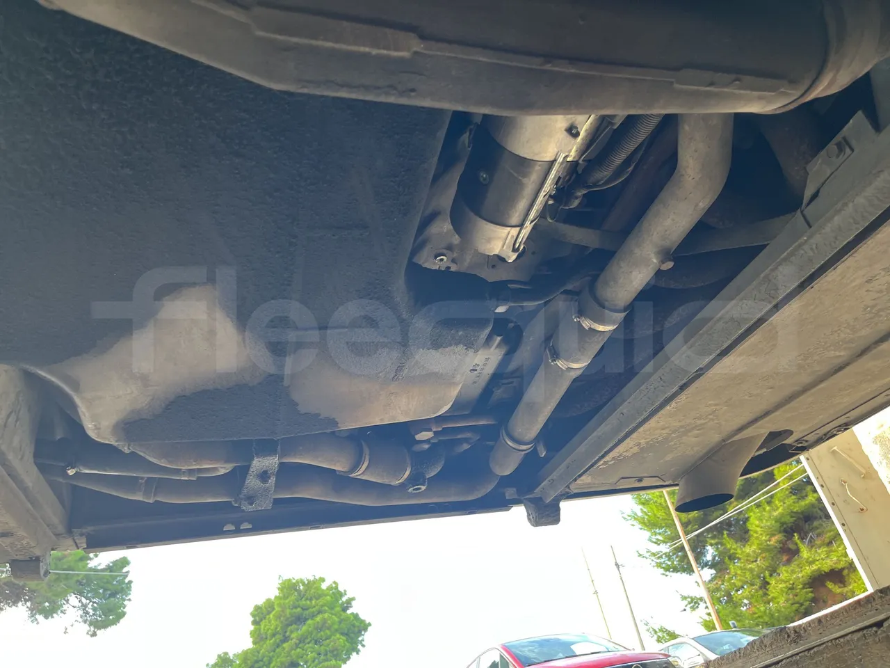Setra S415 - Engine Without Protection