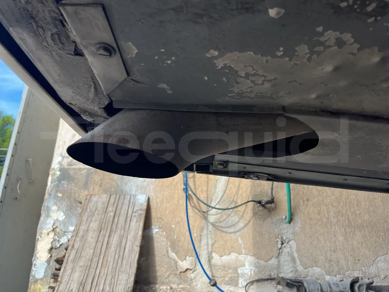 Setra S415 - Exhaust