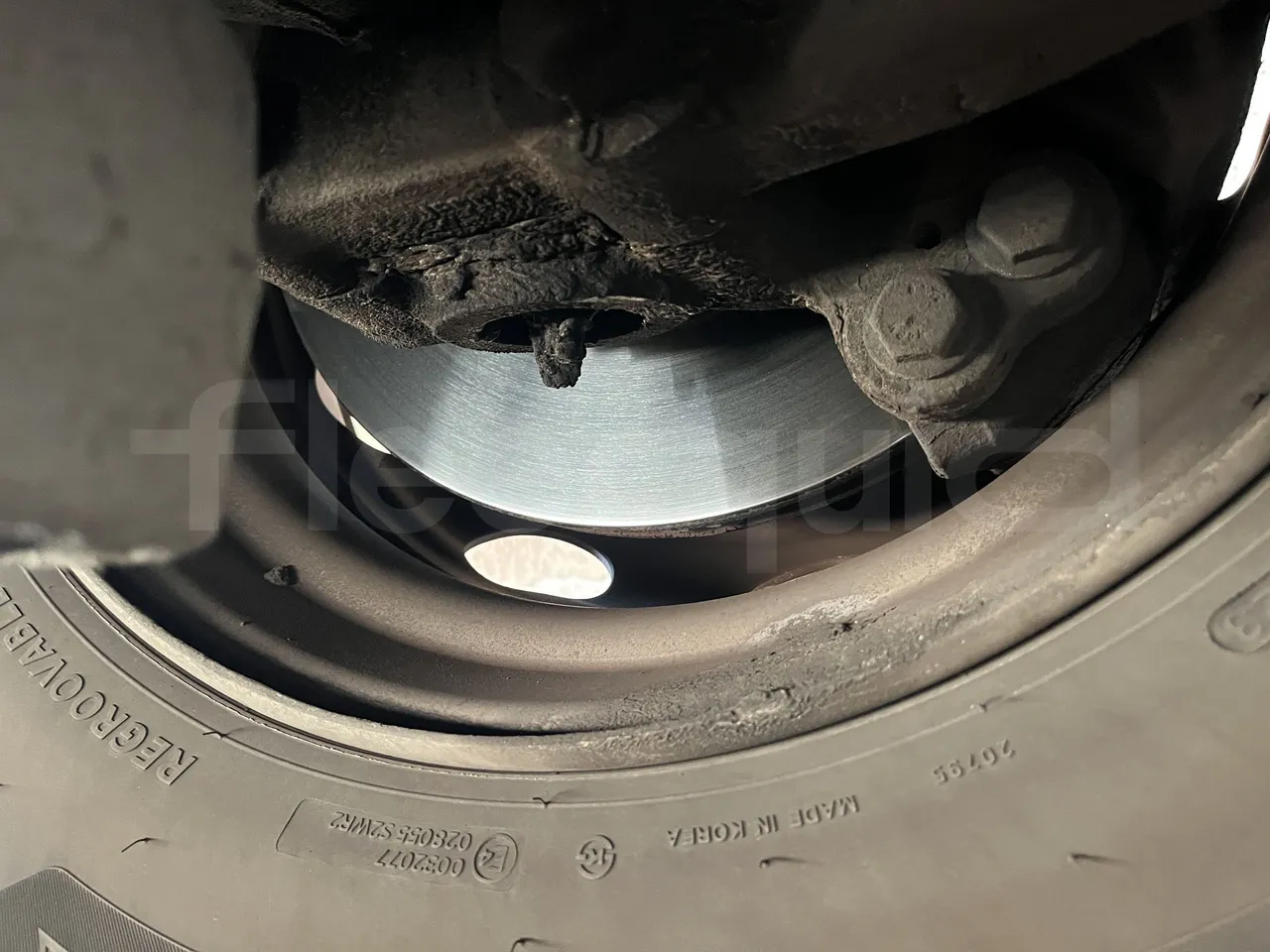 Setra S415 - First Axle Discs Left Side