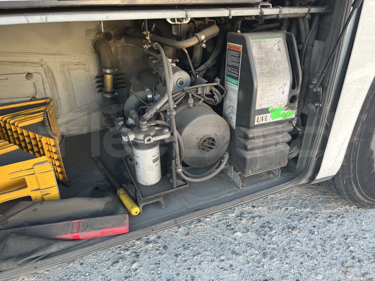 Setra S415 - Preheater