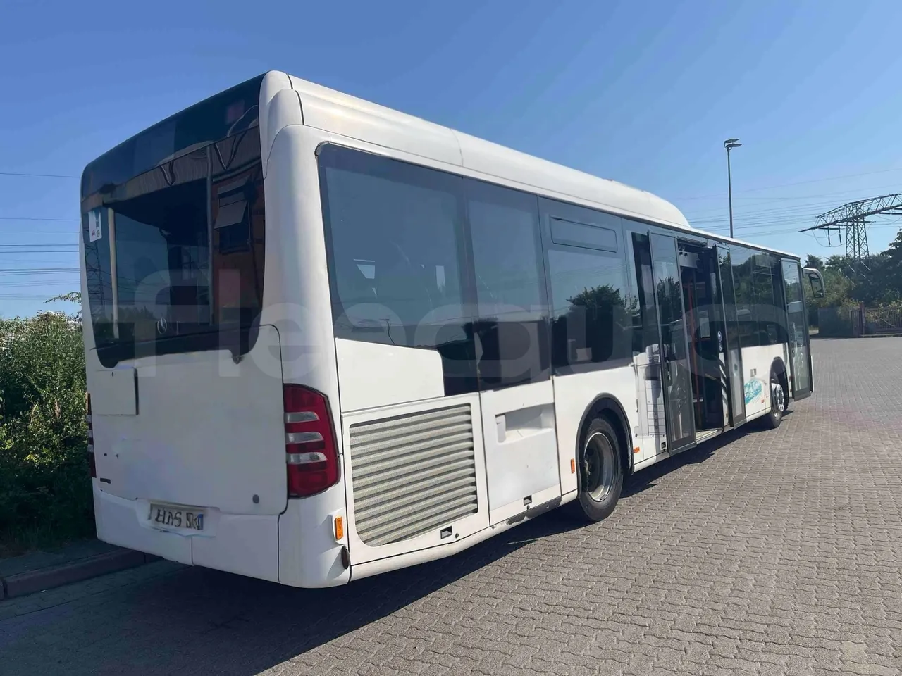 Mercedes-Benz Citaro - 3/4 Rear Right Side Doors Open
