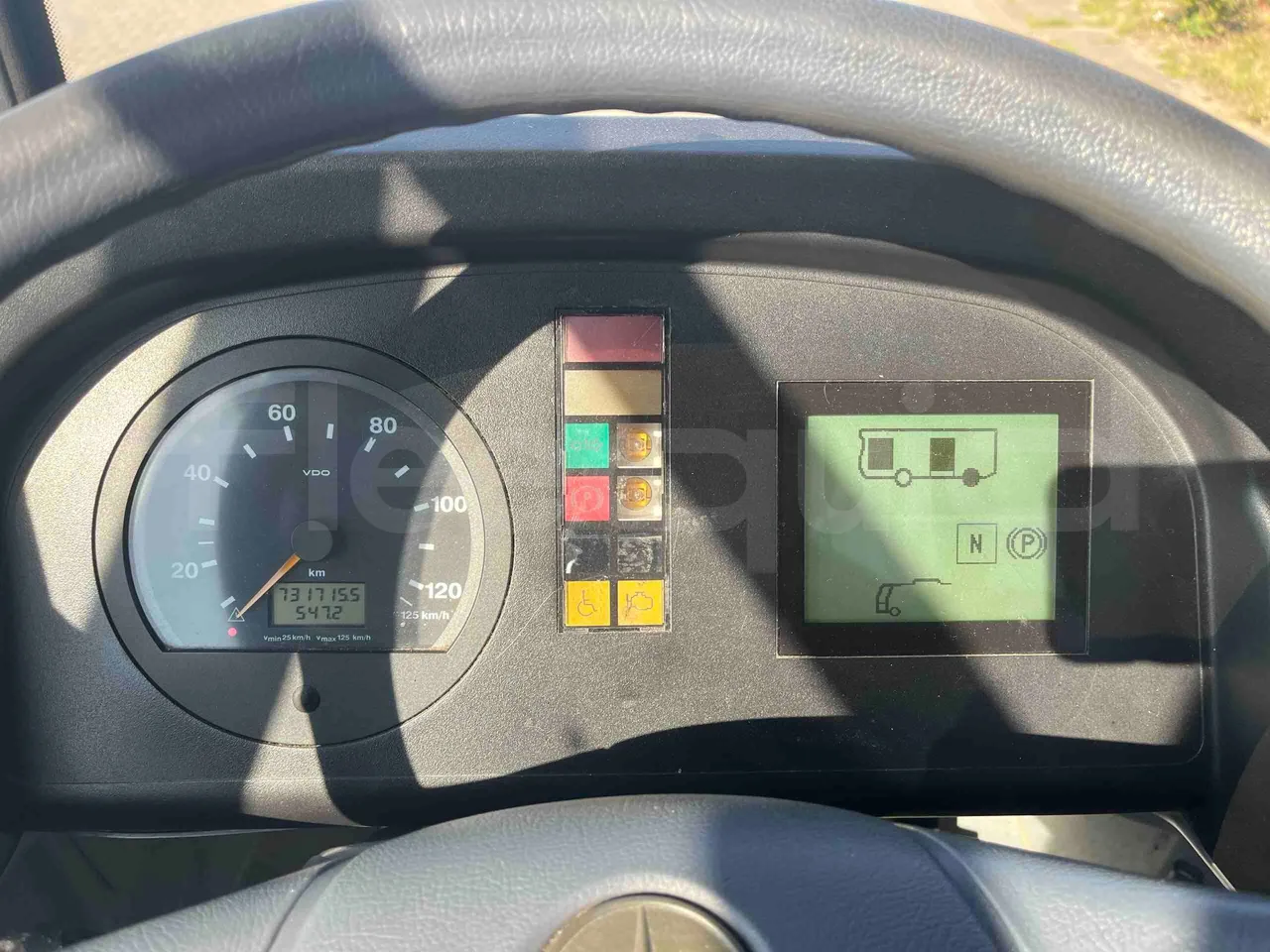 Mercedes-Benz Citaro - Dashboard Engine On