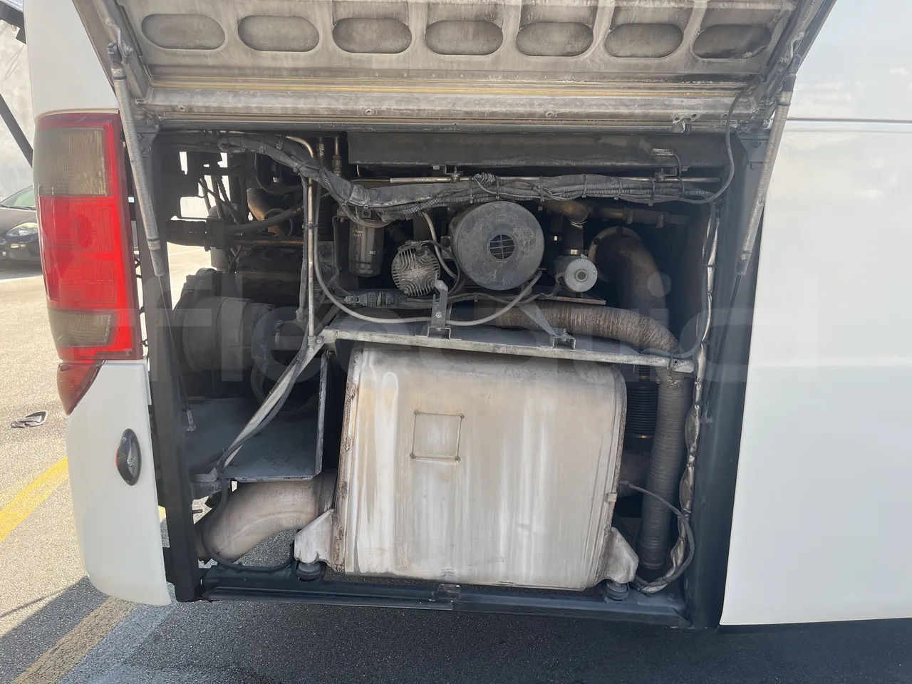 Setra S415 - Preheater