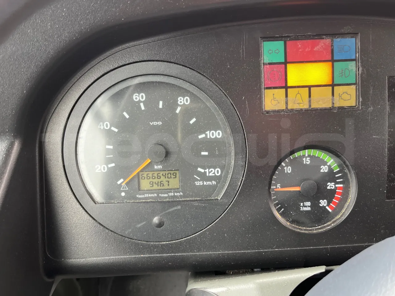 Mercedes-Benz Citaro O 530/2PCL2E4 - Euro 4 - 210 kW - 11,950 mt - dashboard lights on