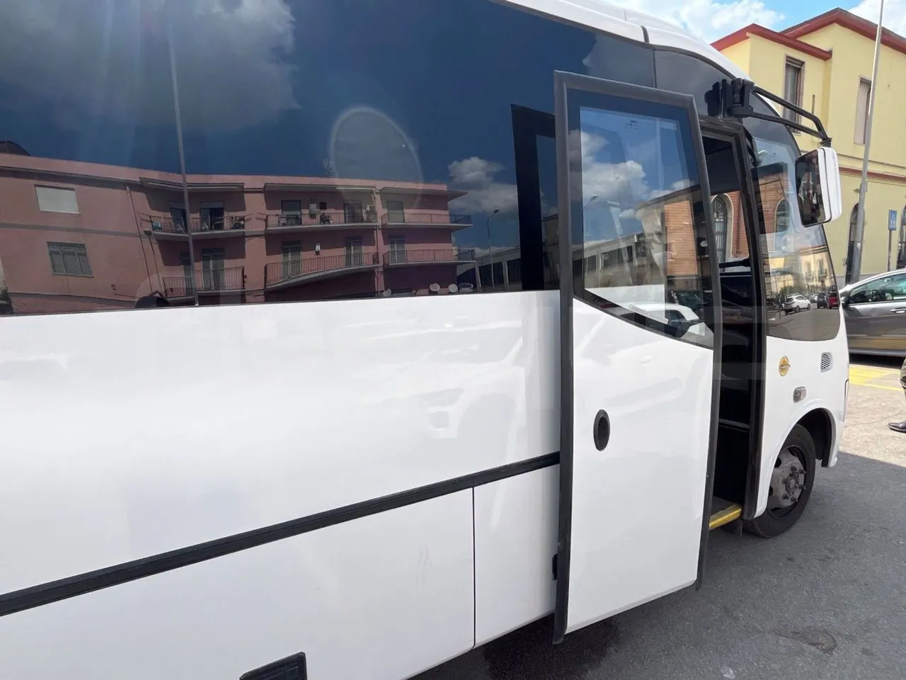 Mercedes-Benz 818 Sitcar - EUR5 - 130kW - 7.660m - platform open photo