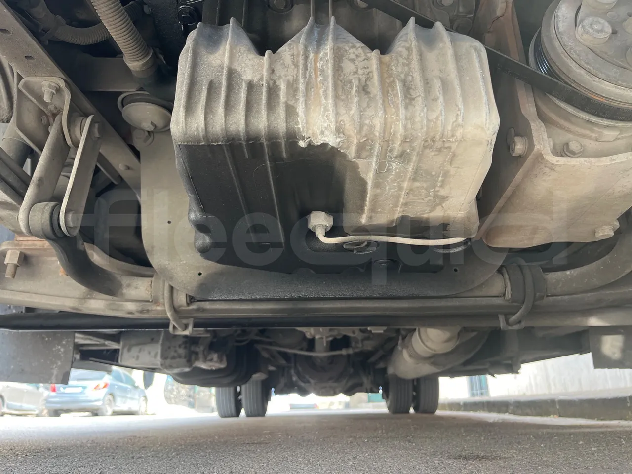 Mercedes-Benz 818 Sitcar - EUR5 - 130kW - 7.660m - front undercarriage from front