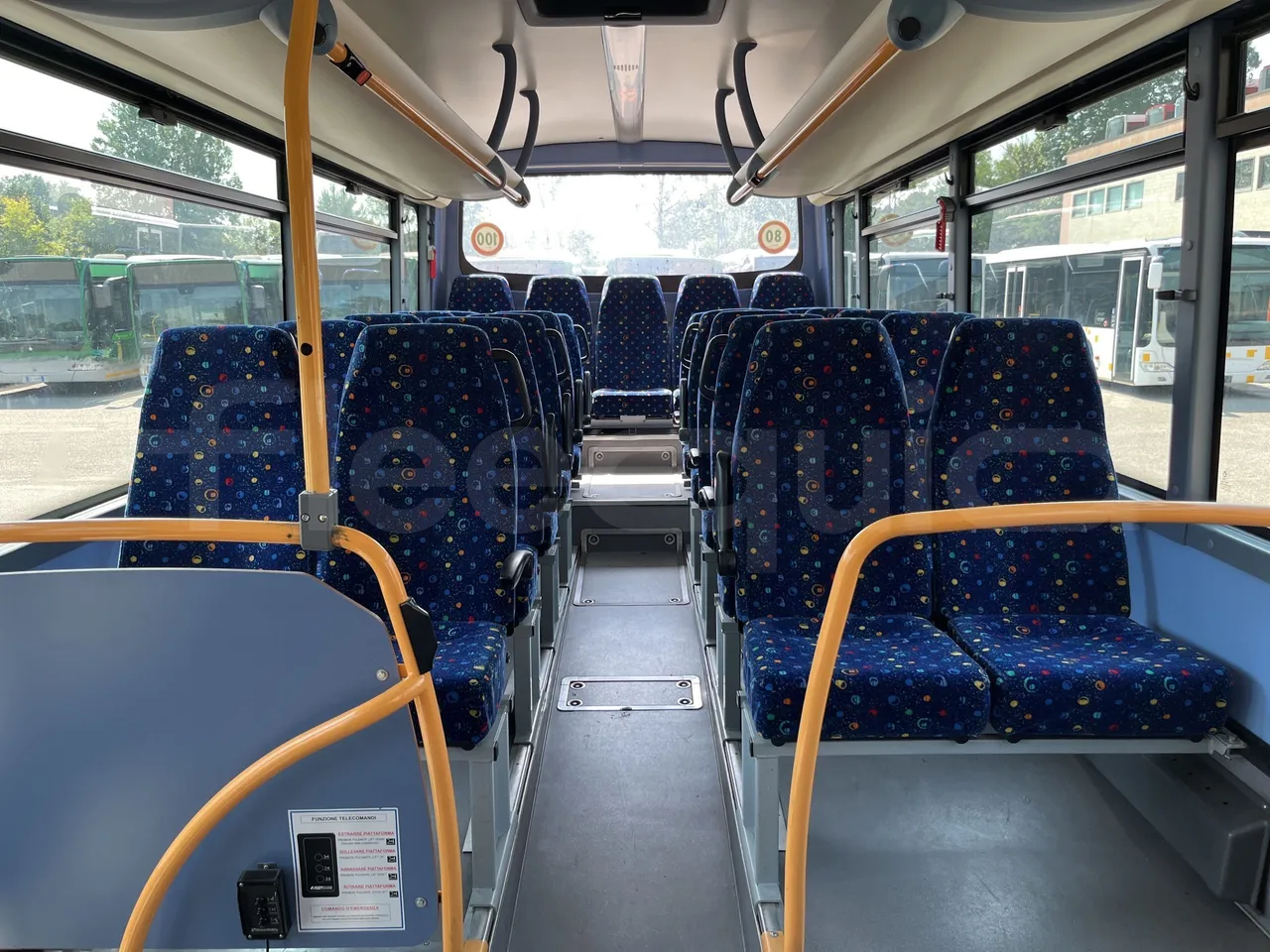 Iveco Crossway - Reverse Seats From Middle Position