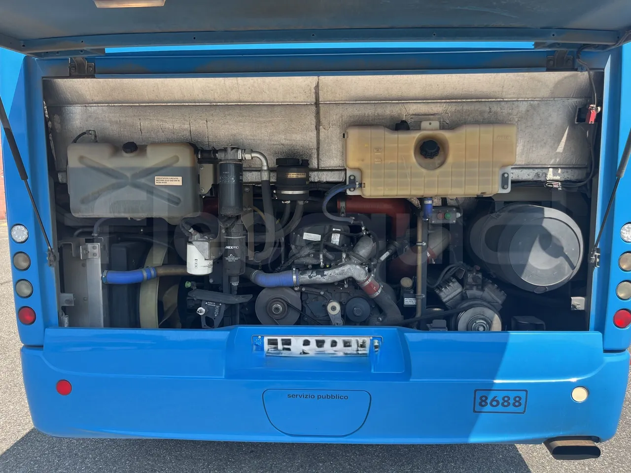 Iveco Crossway - Rear Hatch Open