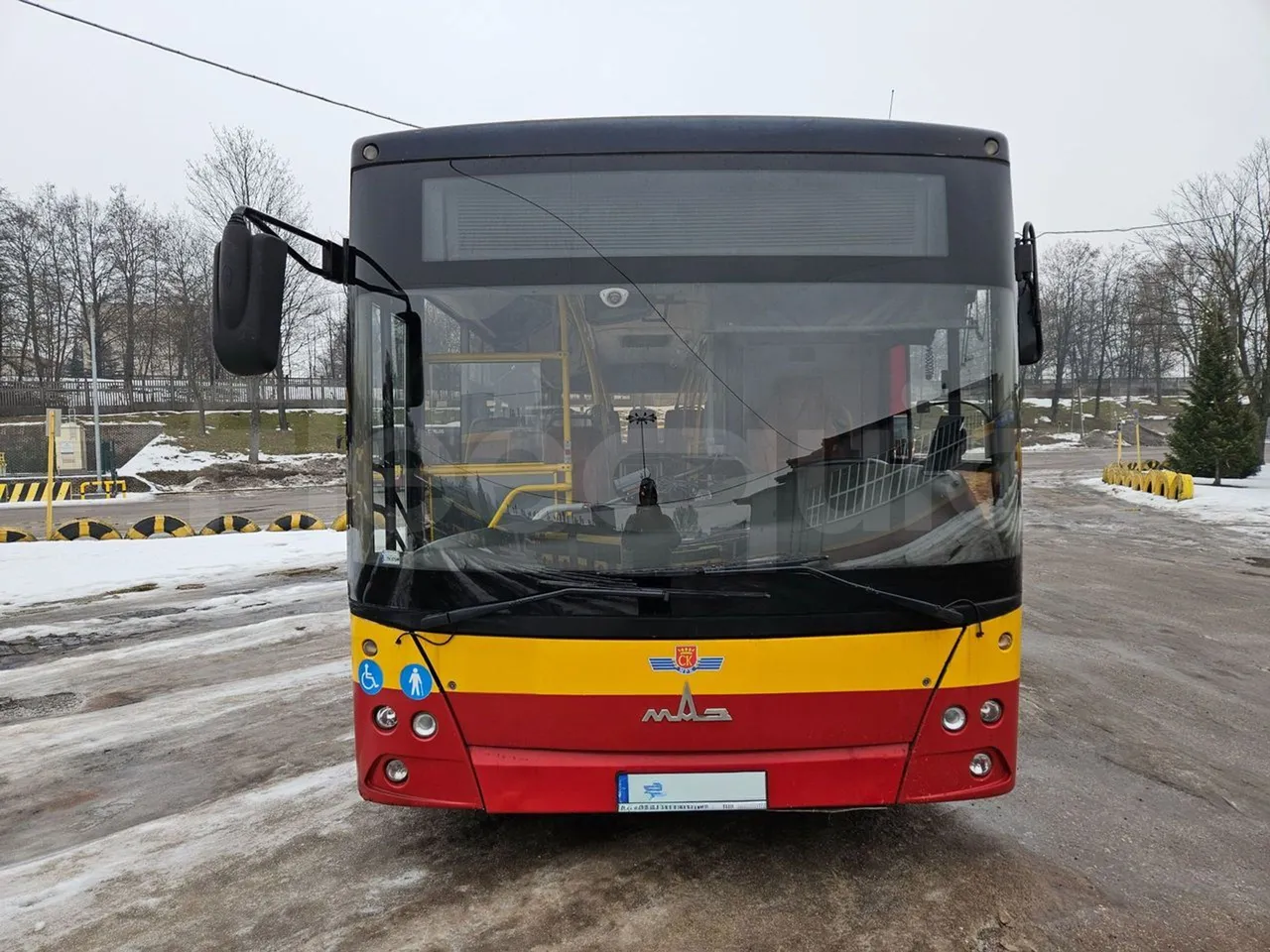 MAZ 206 206 - Euro 5 - 130 kW - 8.65 mt - front photo