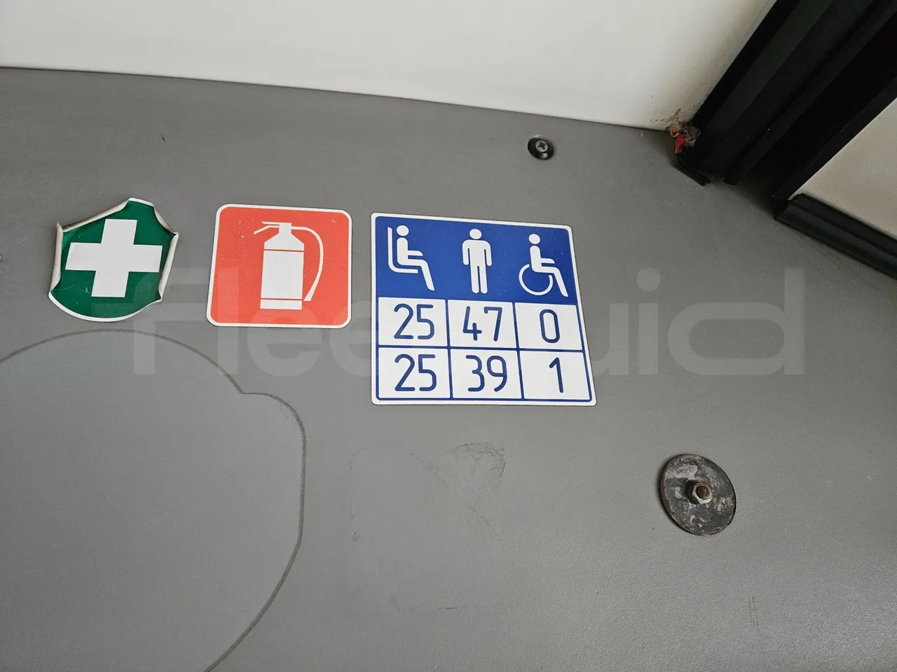 MAZ 206 206 - Euro 5 - 130 kW - 8.65 mt - seat plate photo