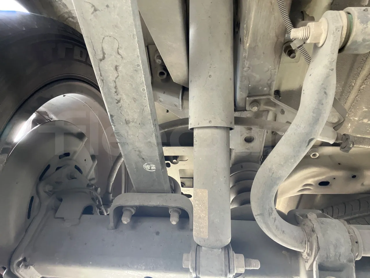 Ford Tourneo Custom BLFA1DBX -EUR6 -125kW -4.972m - axel 2 air springs 1 left