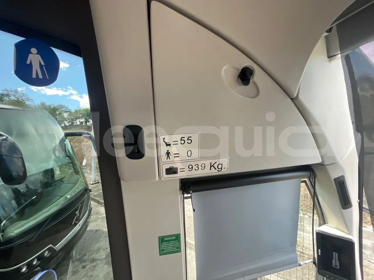 Volvo Sunsundegui SC7/ Euro 6 - 345 Kw - 13.125 Mt - seat plate photo