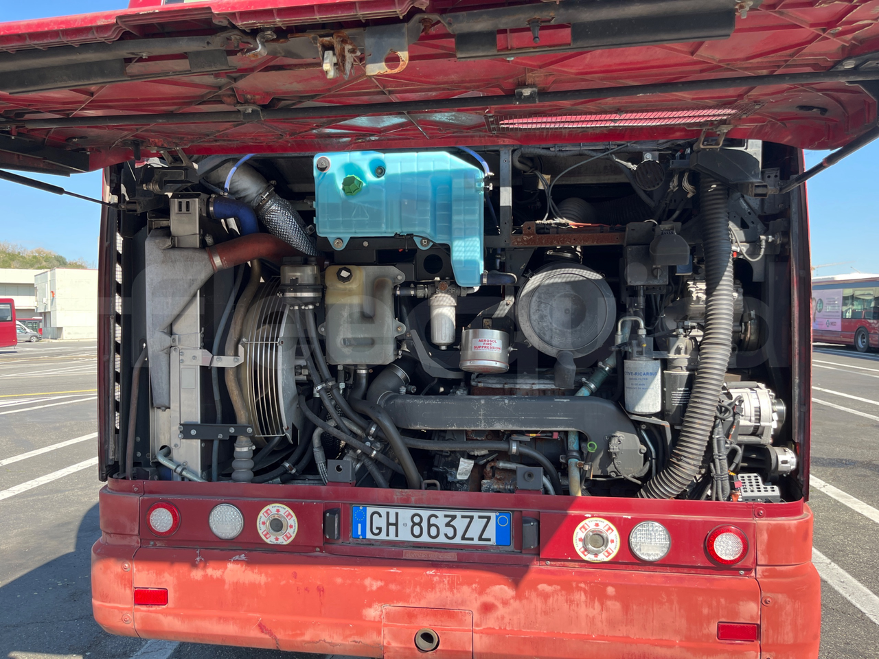 Iveco Citelis Citelis 18 m Diesel - rear hatch open (mandatory  for bus to scrap)