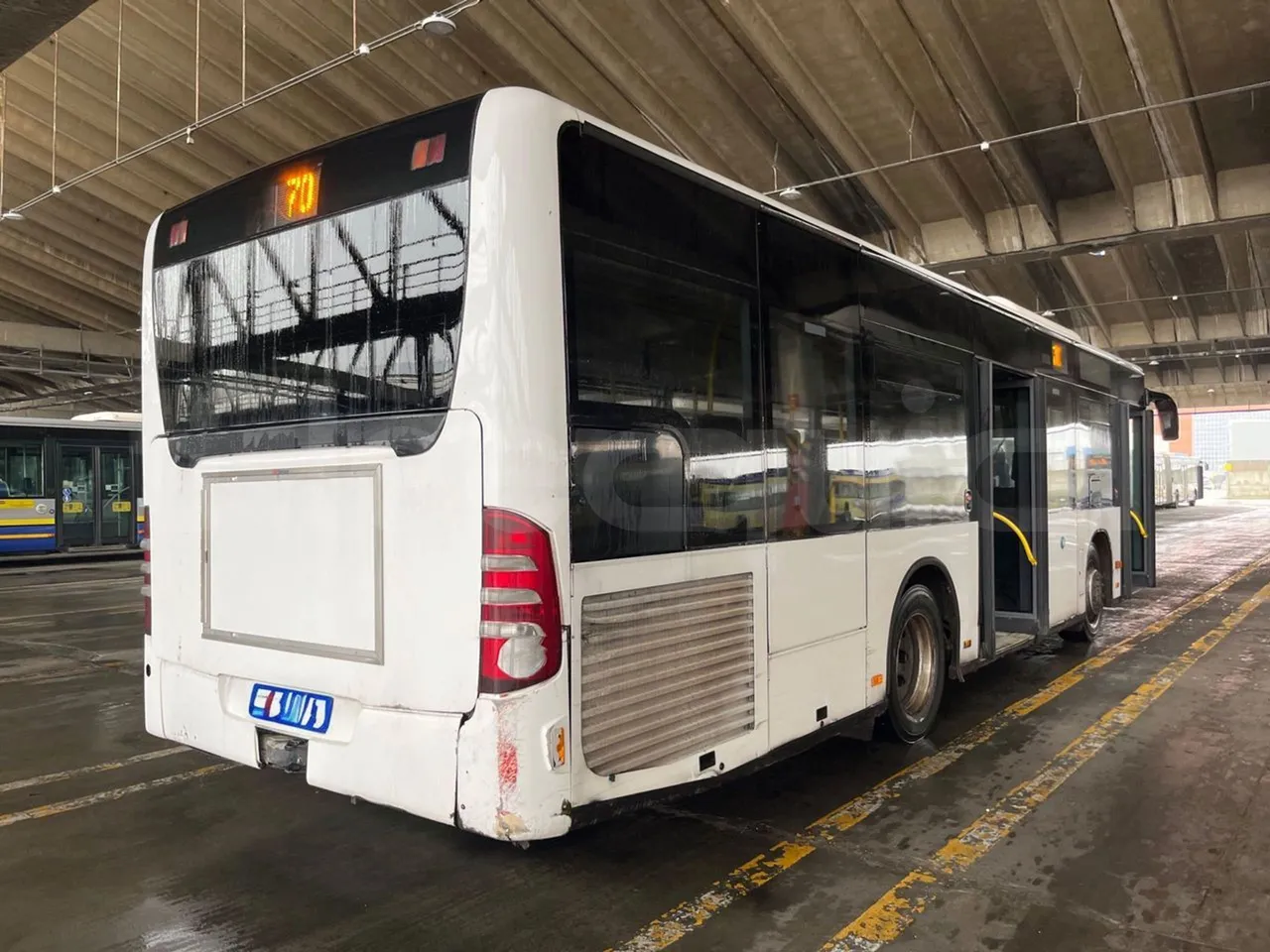 Mercedes-Benz Citaro Evobus MB0530 - Euro5 - 210kW - 10.503mt - 3/4 right rear doors open