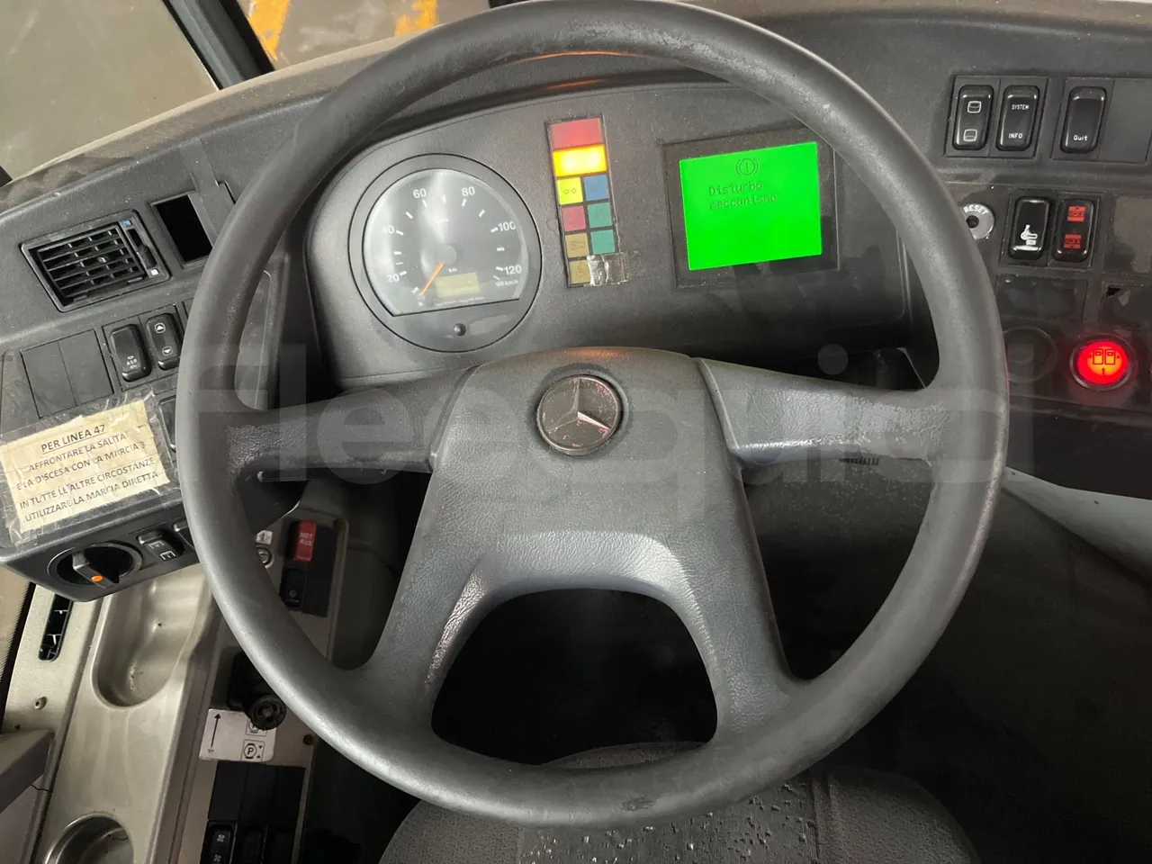 Mercedes-Benz Citaro Evobus MB0530 - Euro5 - 210kW - 10.503mt - steering wheel photo