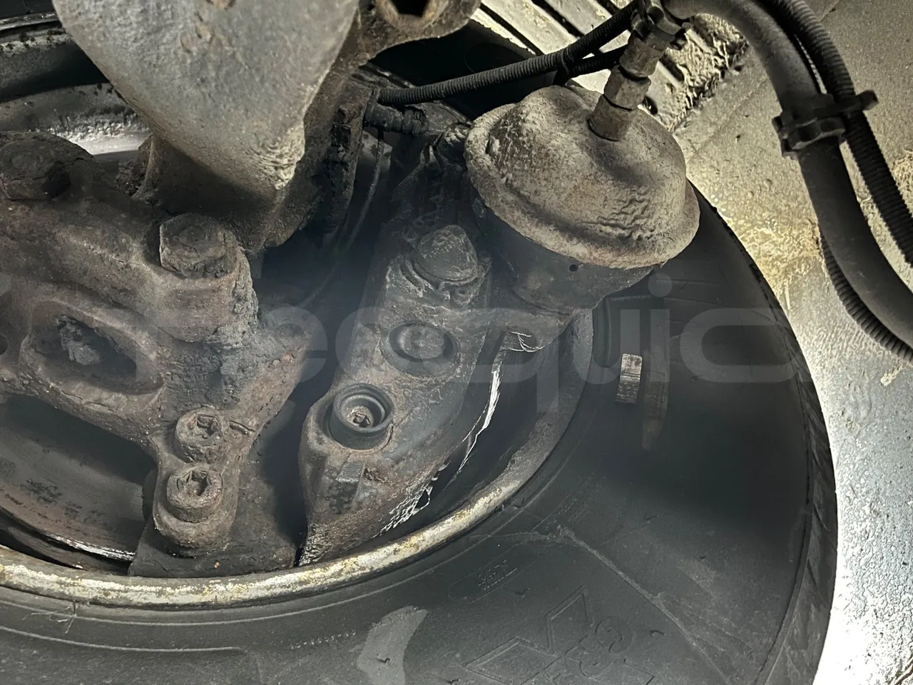 Setra S317UL UL - Euro3 - 220kW - 13.850mt - axel 3 caliper brakes right