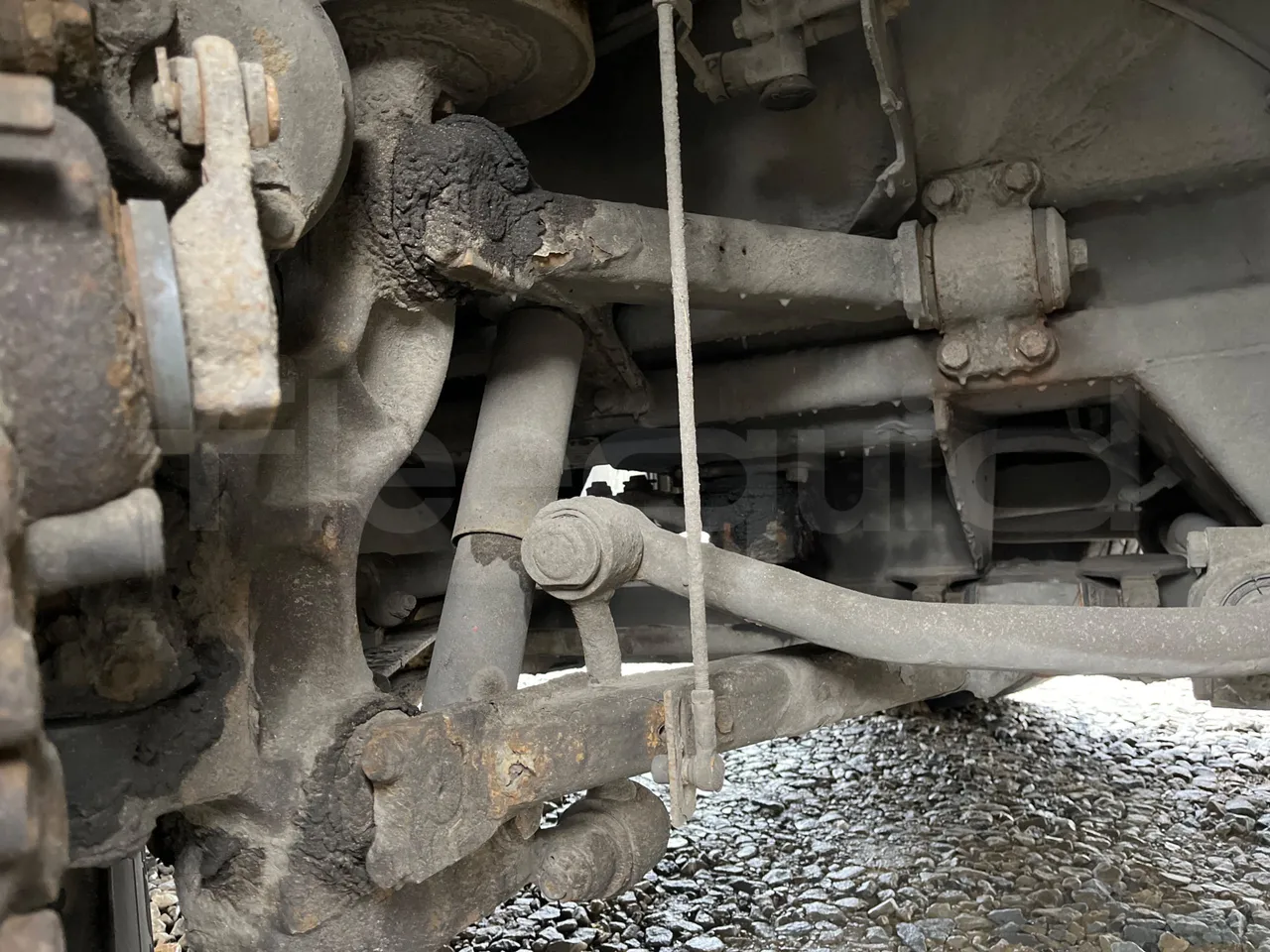 Setra S317UL UL - Euro3 - 220kW - 13.850mt - front shock absorbers right