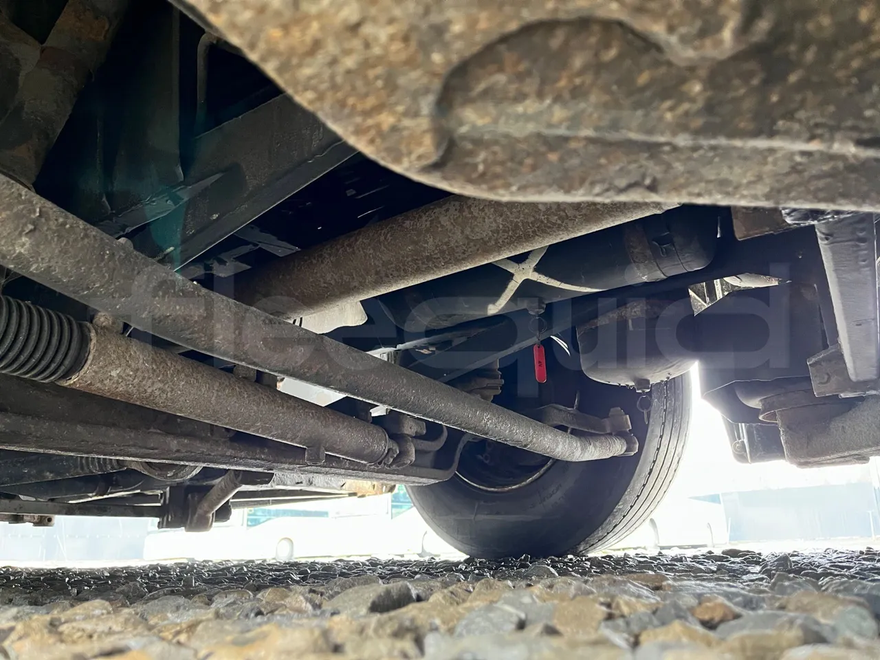 Setra S317UL UL - Euro3 - 220kW - 13.850mt - axle 3 right side