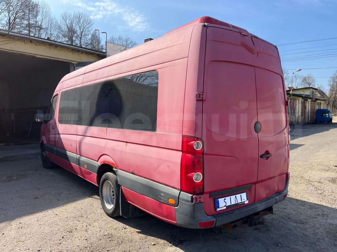 Volkswagen Crafter Euro6 - 120kW - 7.345mt - 3/4 left rear side