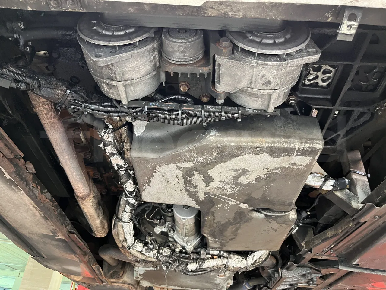 Mercedes-Benz Citaro K - Engine Without Protection