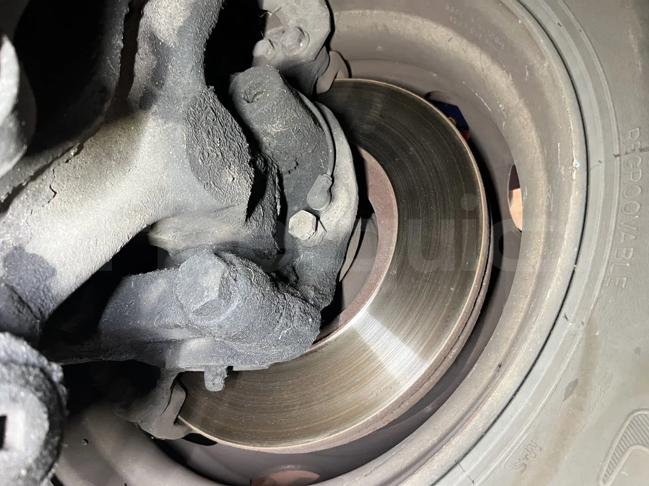 Mercedes-Benz Citaro K - First Axle Discs Right Side