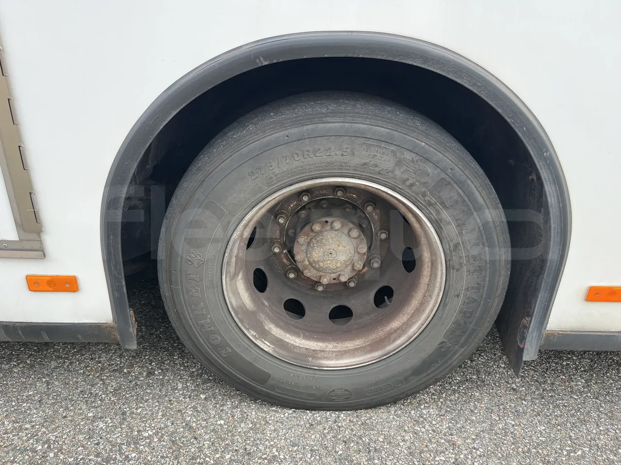 Mercedes-Benz Citaro K - Second Axle Left Side: Complete Wheel