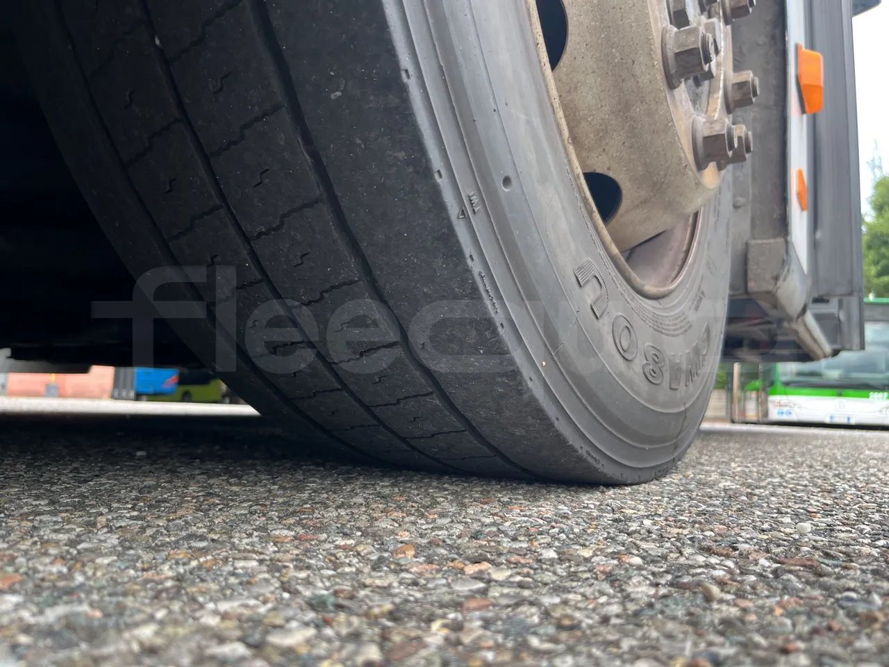 Mercedes-Benz Citaro K - First Axle Right Side: Tyre Tread