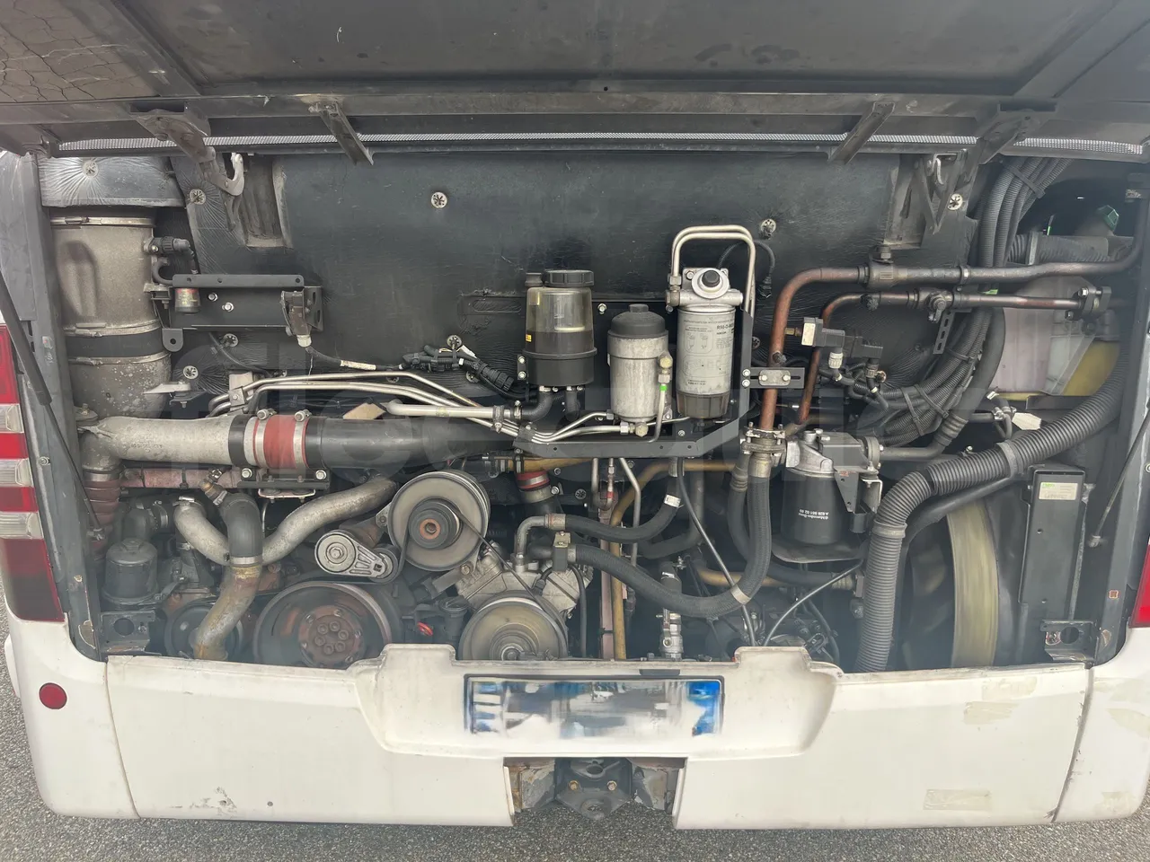 Mercedes-Benz Citaro K - Rear Hatch Open