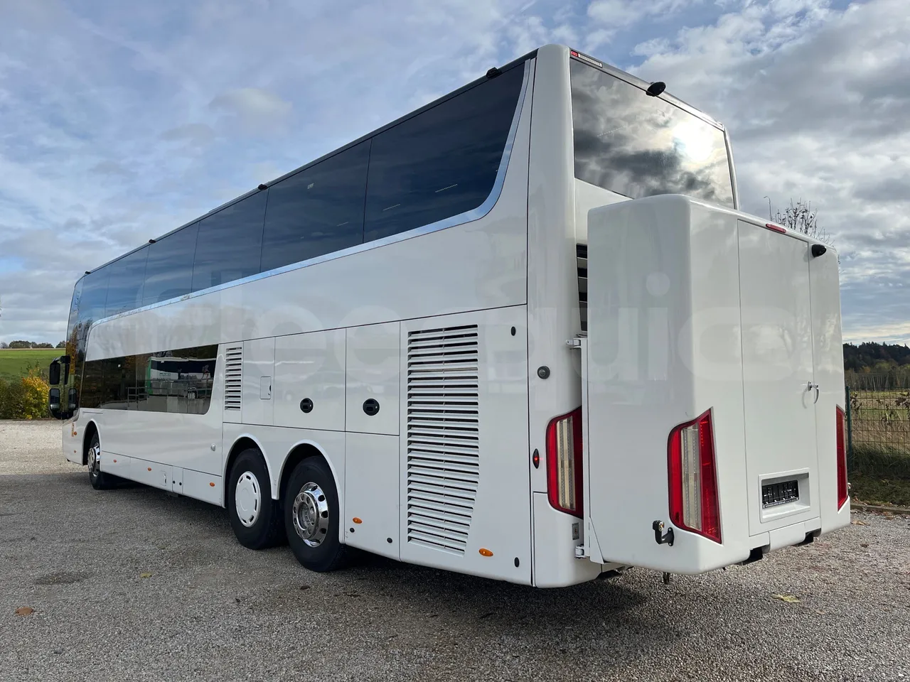 Van Hool Astromega TDX25 - EUR6 - 390kW - 13.15m - 3/4 left rear side