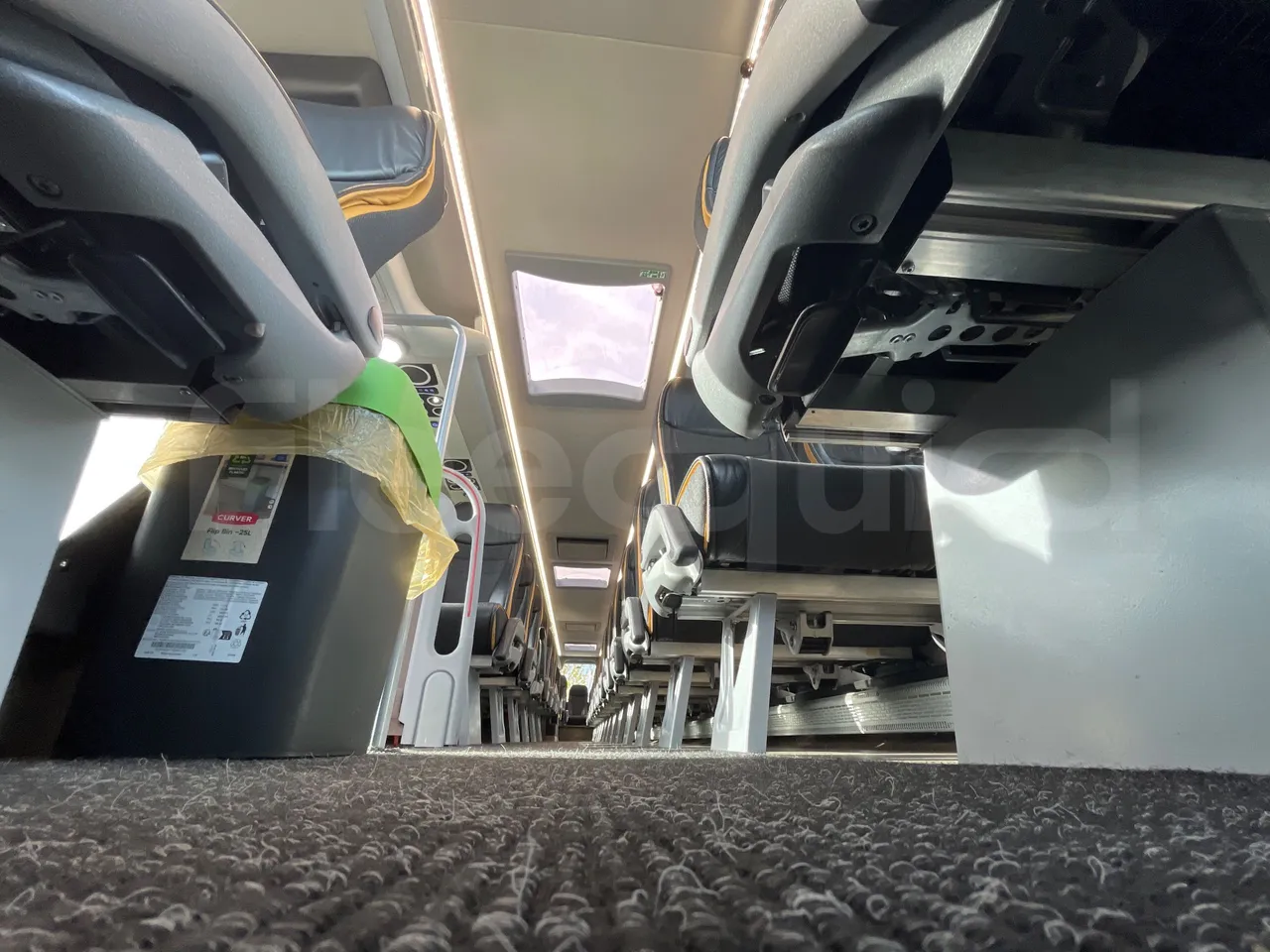 Van Hool Astromega TDX25 - EUR6 - 390kW - 13.15m - seat brackets photo