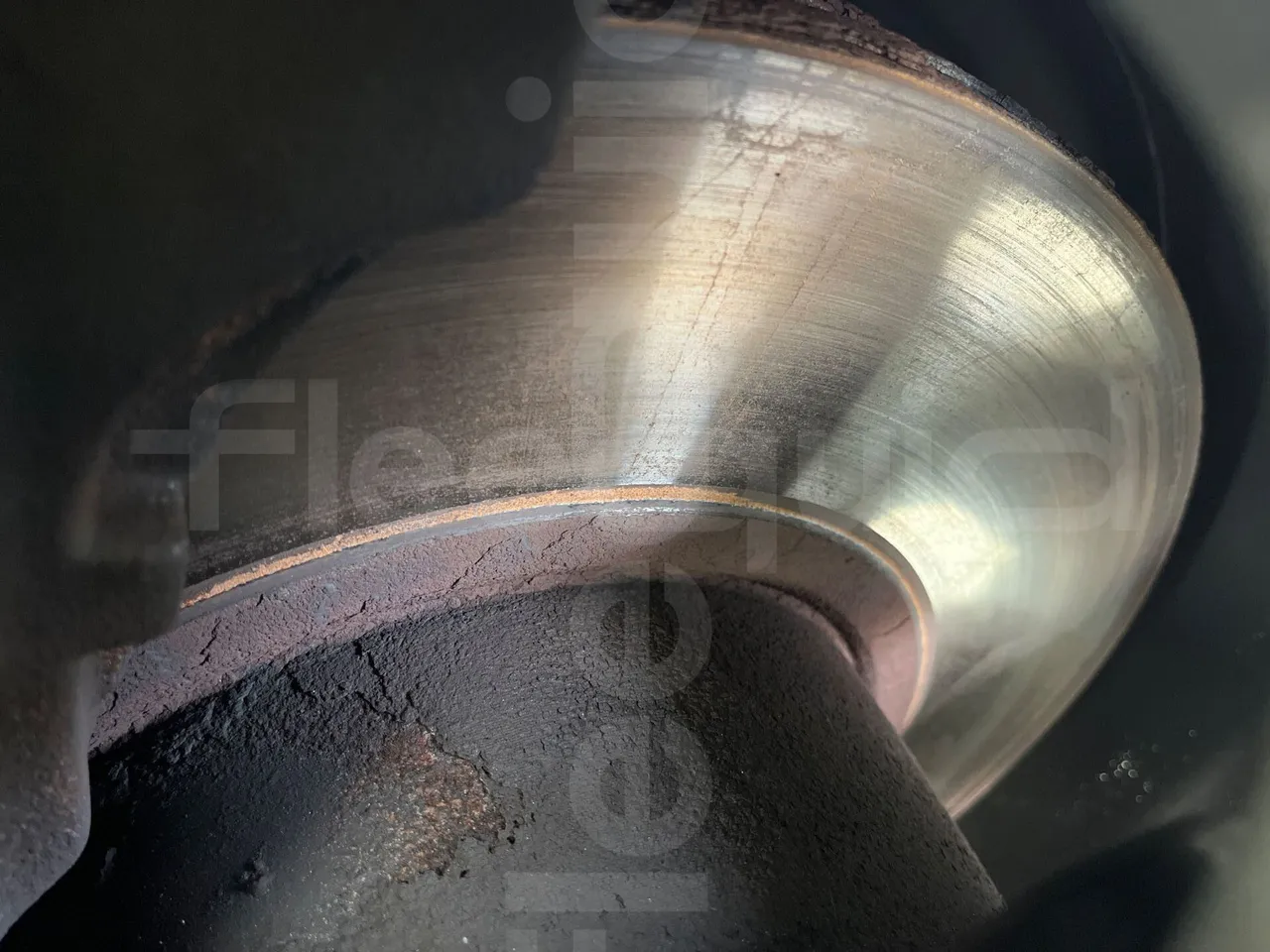 Van Hool Astromega TDX25 - EUR6 - 390kW - 13.15m - axel 3  discs right