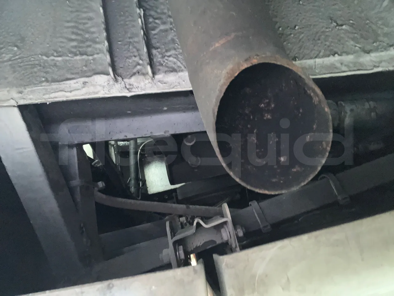 Van Hool Astromega TDX25 - EUR6 - 390kW - 13.15m - exhaust photo