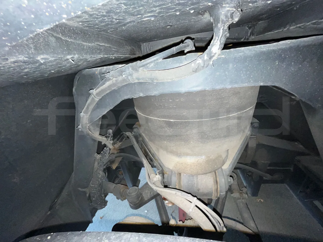 Van Hool Astromega TDX25 - EUR6 - 390kW - 13.15m - front air springs left