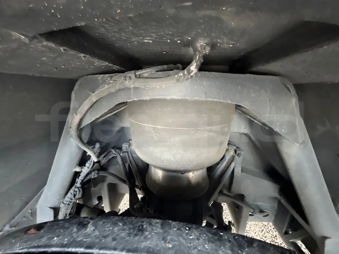 Van Hool Astromega TDX25 - EUR6 - 390kW - 13.15m - front shock absorbers right