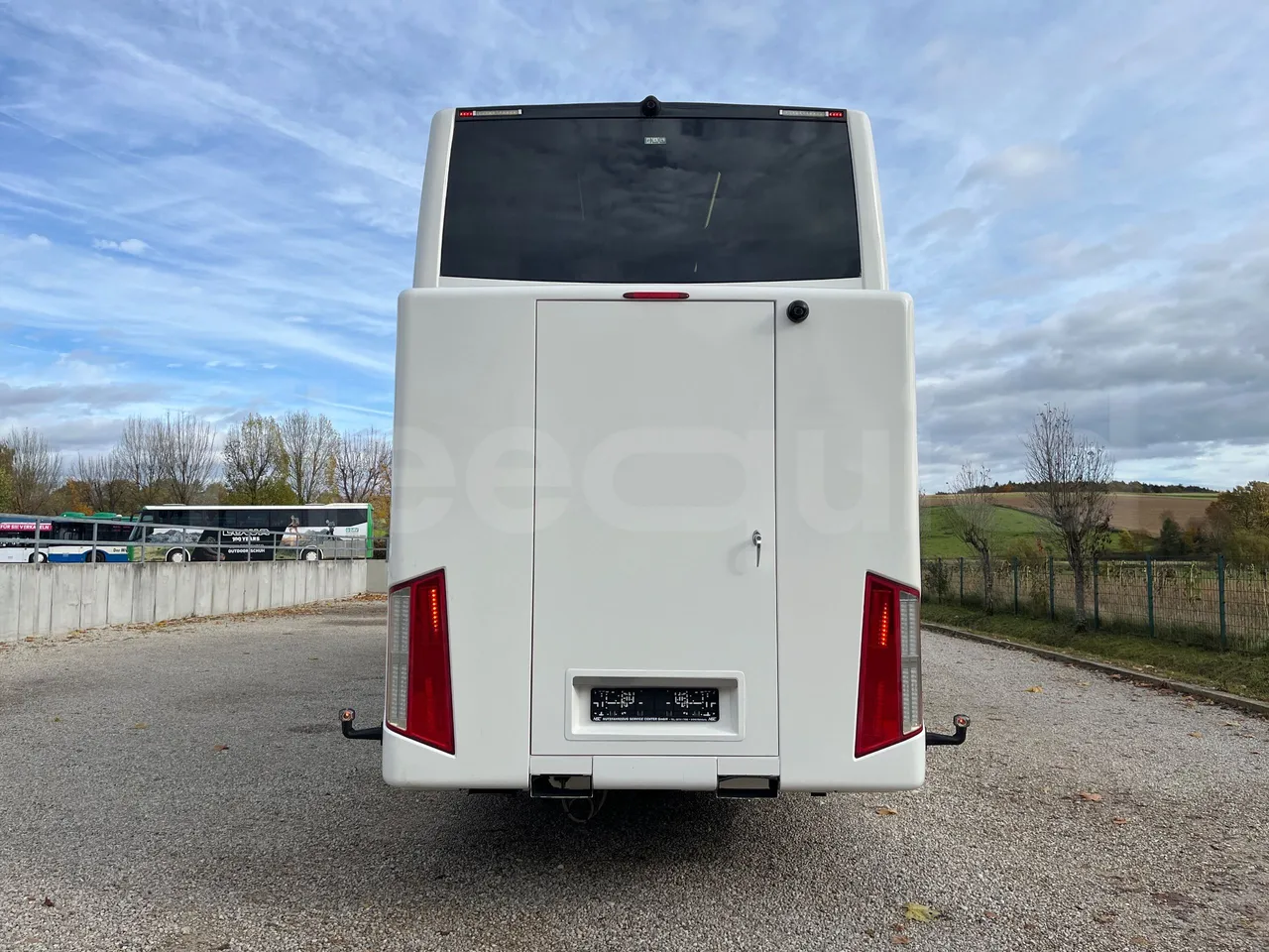 Van Hool Astromega TDX25 - EUR6 - 390kW - 13.15m - rear hatch closed