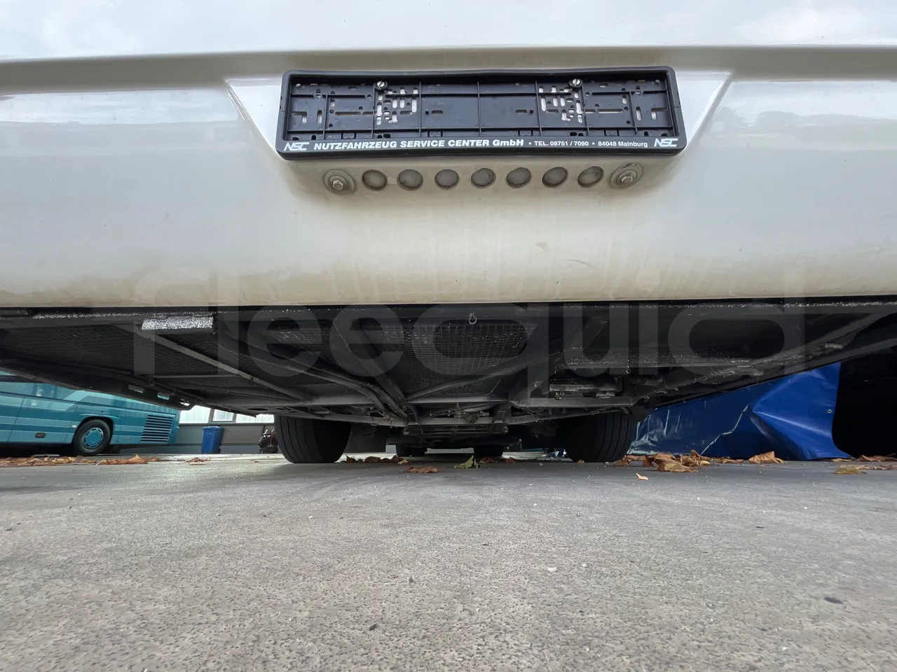 Van Hool Astromega TDX25 - EUR6 - 390kW - 13.15m - front undercarriage from front