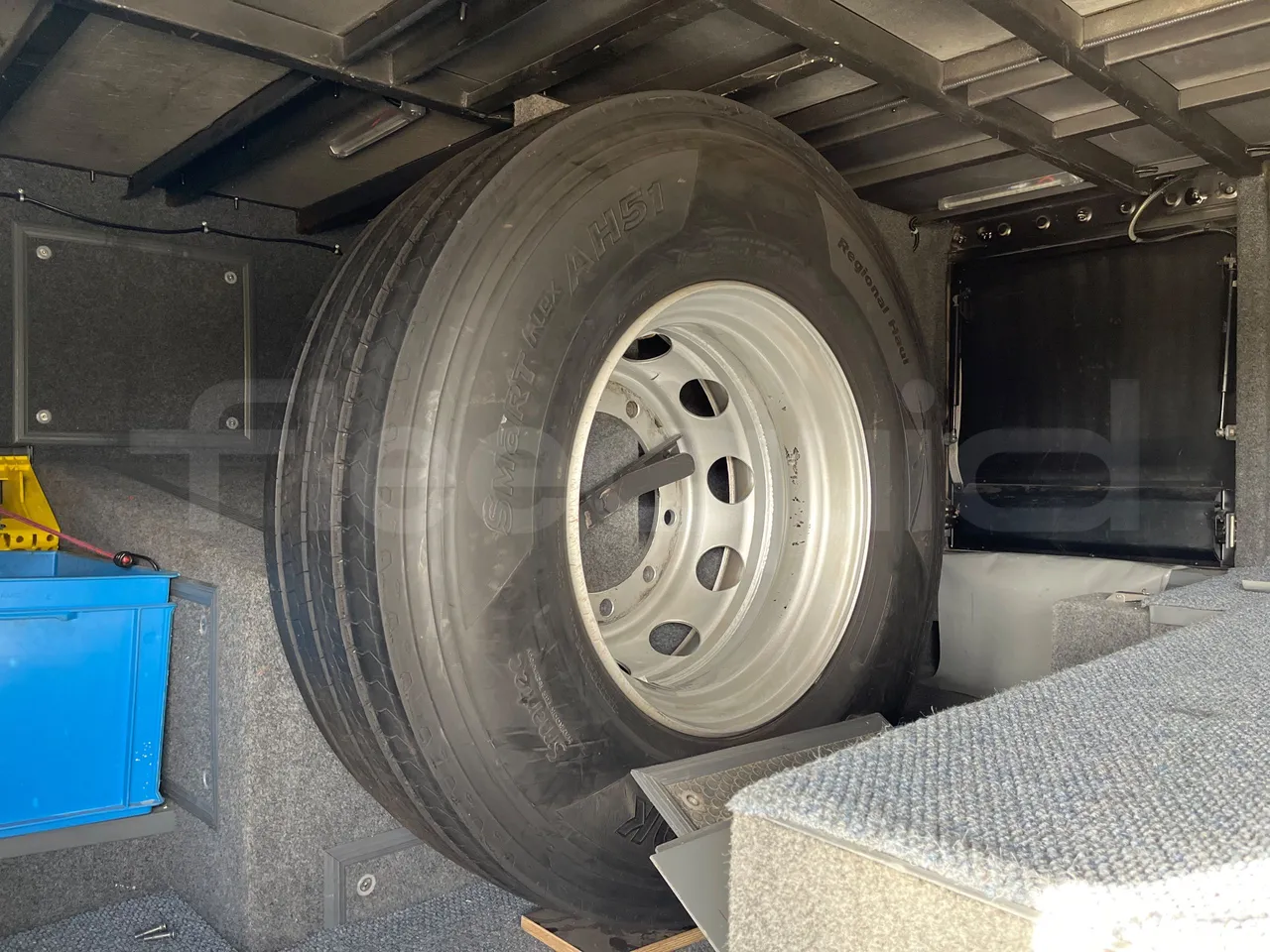 Van Hool Astromega TDX25 - EUR6 - 390kW - 13.15m - spare wheel