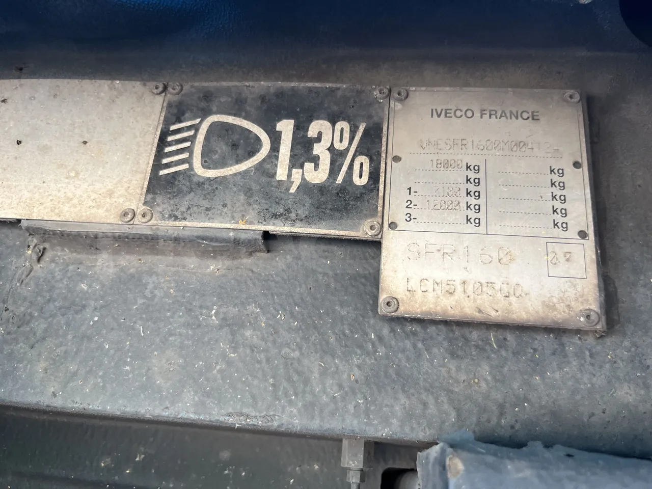 Iveco Crossway - Vehicle Plate