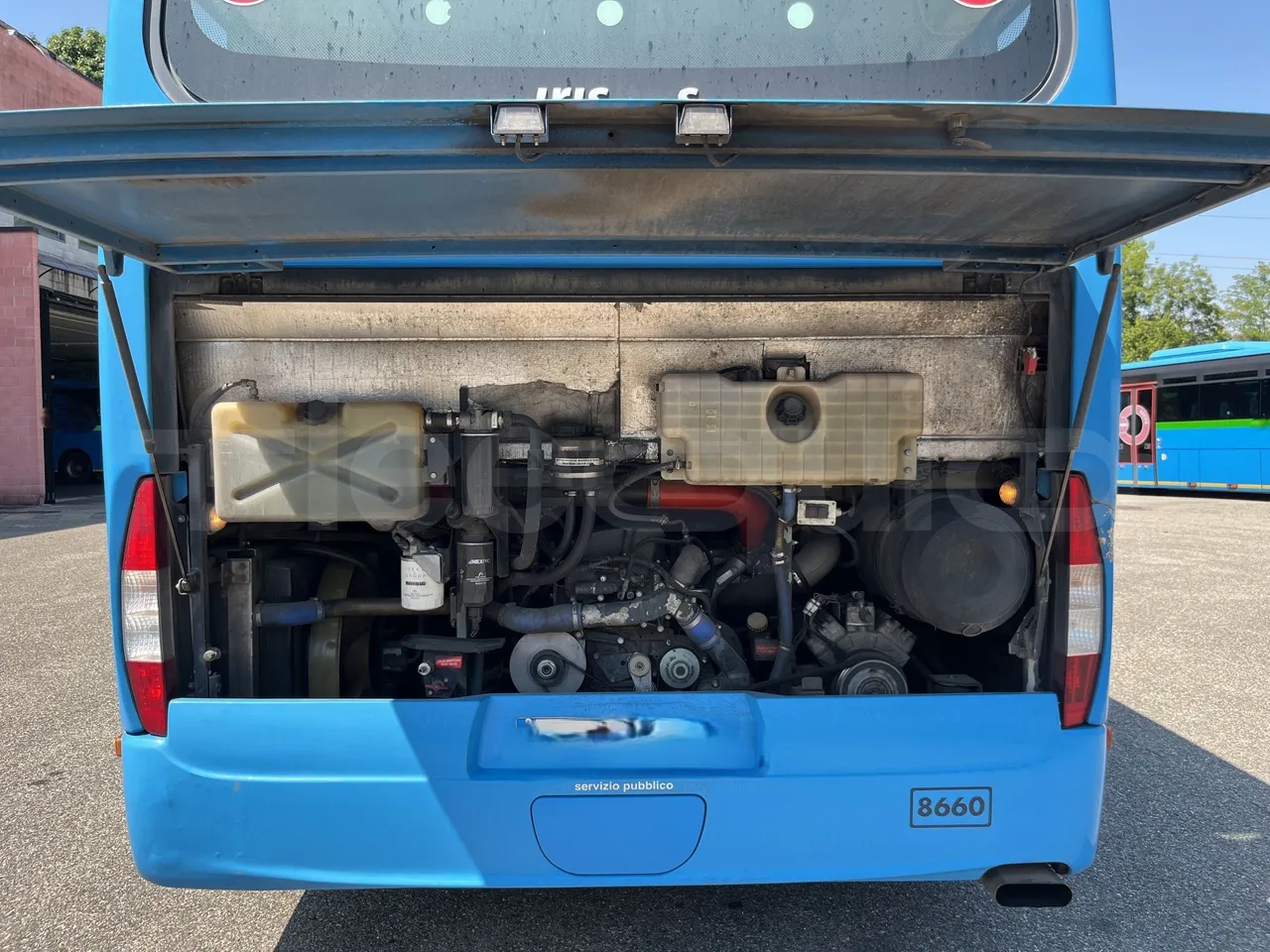 Iveco Crossway - Rear Hatch Open