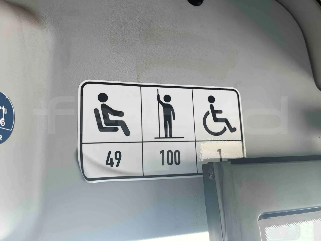 Mercedes-Benz Citaro G - Seats Plate