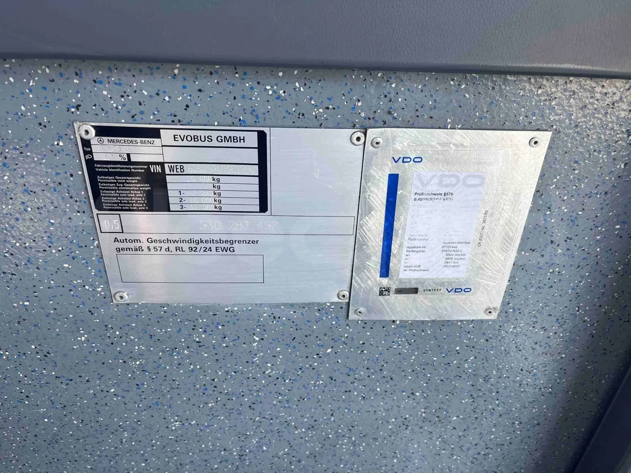 Mercedes-Benz Citaro G - Vehicle Plate
