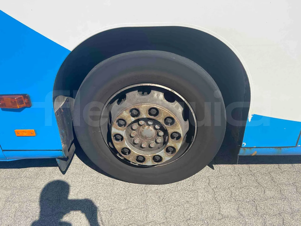 Mercedes-Benz Citaro G - Second Axle Left Side: Tyre Size