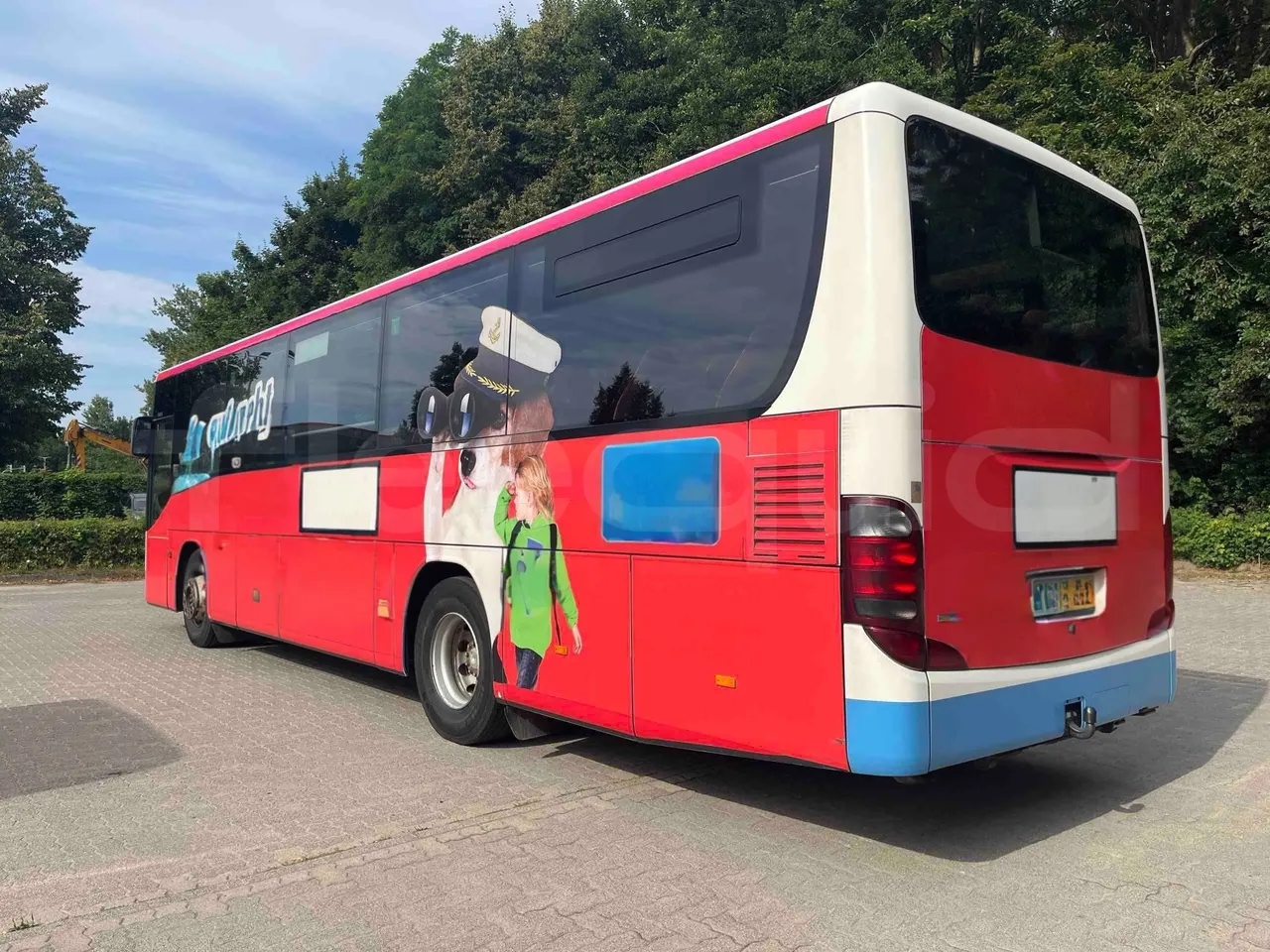 Setra S412 - 3/4 Rear Left Side
